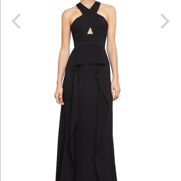 Bryleigh Crisscross Halter Gown - Picture 2 of 4